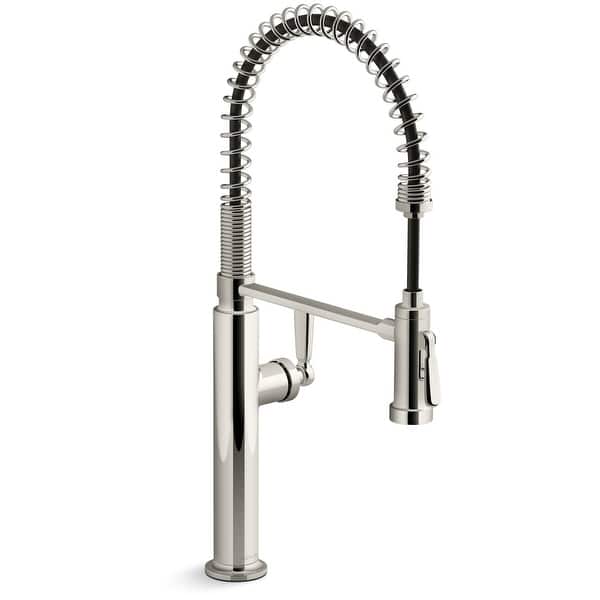 Edalyn by Studio McGee 1.5 GPM Single Hole Pre-Rinse Pull Down Kitchen ...