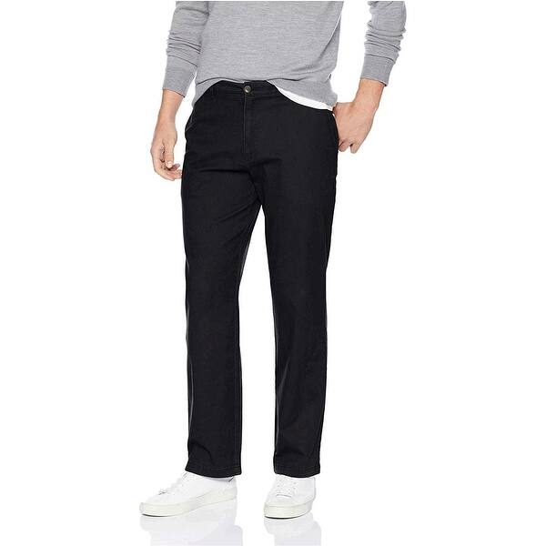 Essentials Men/'s Relaxed-Fit Casual Stretch Khaki
