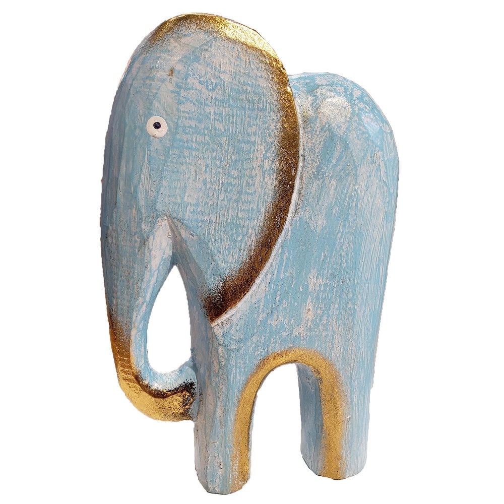 Handcarved Bali Elephant Figurine