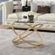Option Glass Top/Gold Base