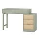preview thumbnail 10 of 21, Modern Wood Computer Desk with 5-drawer for Home Office