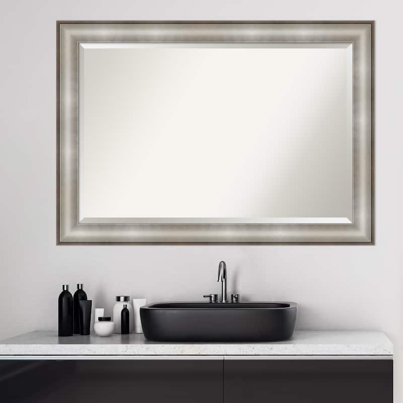 Beveled Bathroom Wall Mirror - Imperial Frame