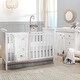preview thumbnail 5 of 3, Lambs & Ivy Linen Safari Musical Elephant/Giraffe Baby Crib Mobile