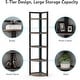 preview thumbnail 26 of 26, Tribesigns Industrial 5 Tier Corner Shelf/Bookshelf /Bookcase/Plant Stand