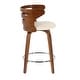preview thumbnail 21 of 26, Carson Carrington Cranagh Mid-century Modern Upholstered Counter Stools (Set of 2) - N/A