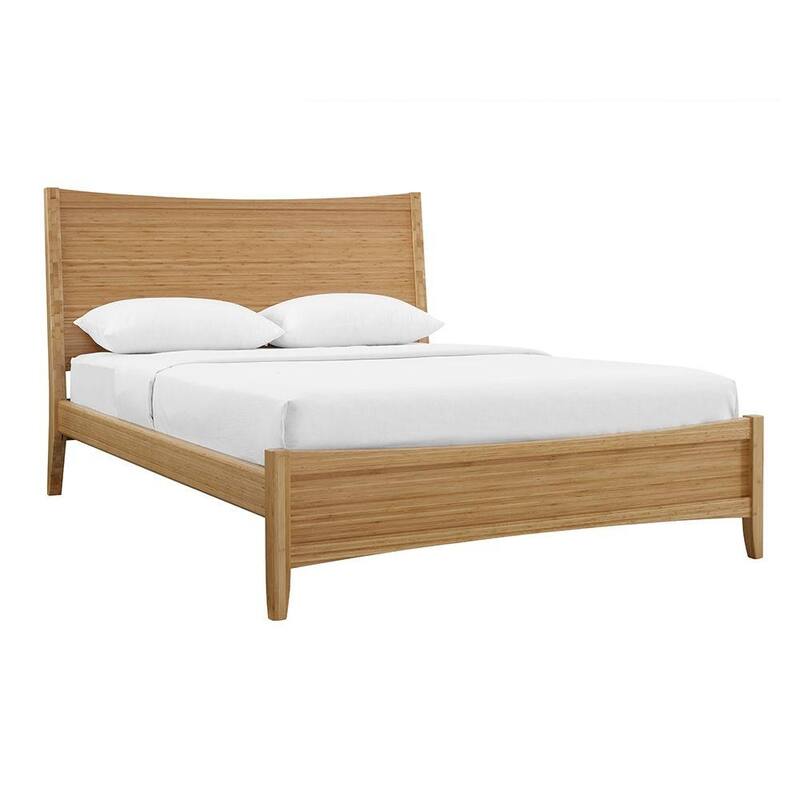 Willow Queen Platform Bed, Caramelized