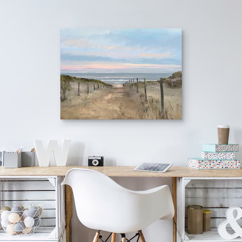 Island Dawn by Studio Arts Canvas Art Print