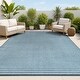 preview thumbnail 1 of 111, JONATHAN Y Maribo Minimalist Scandi Striped Navy/ivory Area Rug