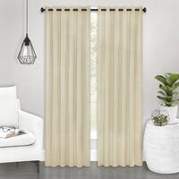 Achim Bedford Front Tab Window Curtain Panel - Bed Bath & Beyond - 36329598