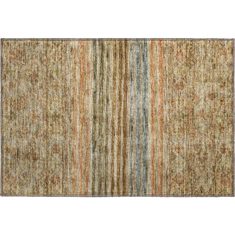 Premium Washable Super Soft Boho Stripes Mayfield Rug