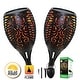 preview thumbnail 6 of 12, Solar Powered Flickering Tiki Torch Lights
