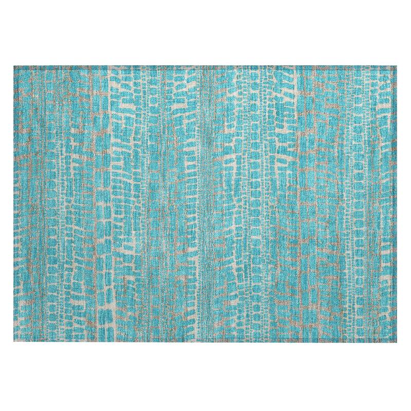Machine Washable Indoor/ Outdoor Modern Winfield Chantille Rug