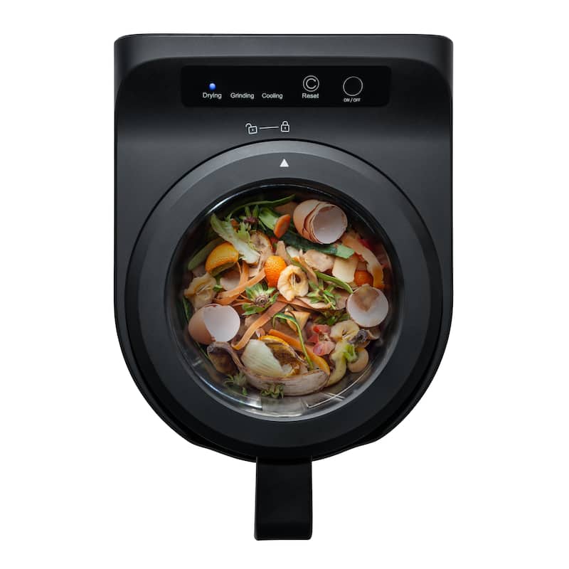 Luma Electric Kitchen Composter, 2.5L Capacity Odorless Countertop Compost Bin with Lid Clear-View Window