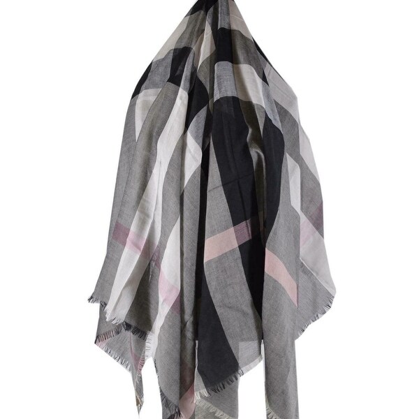 burberry scarf gray
