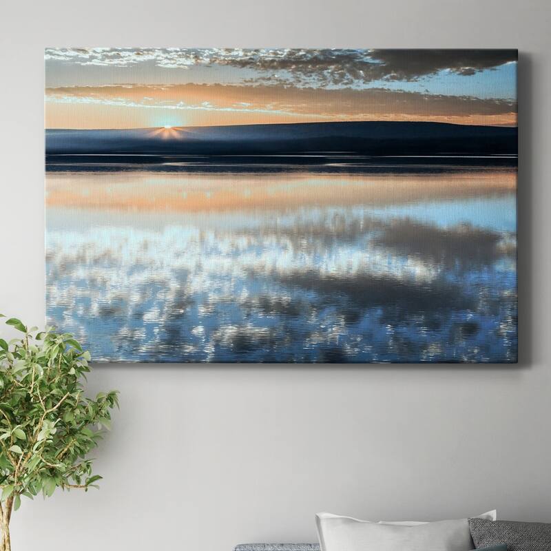 Serene Sunrise Premium Gallery Wrapped Canvas - Ready to Hang