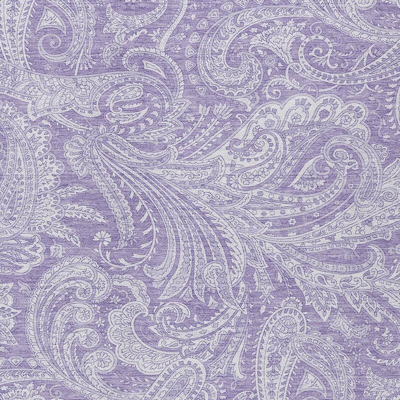 HomeRoots Paisley Transitional Rectangle Outdoor Rug