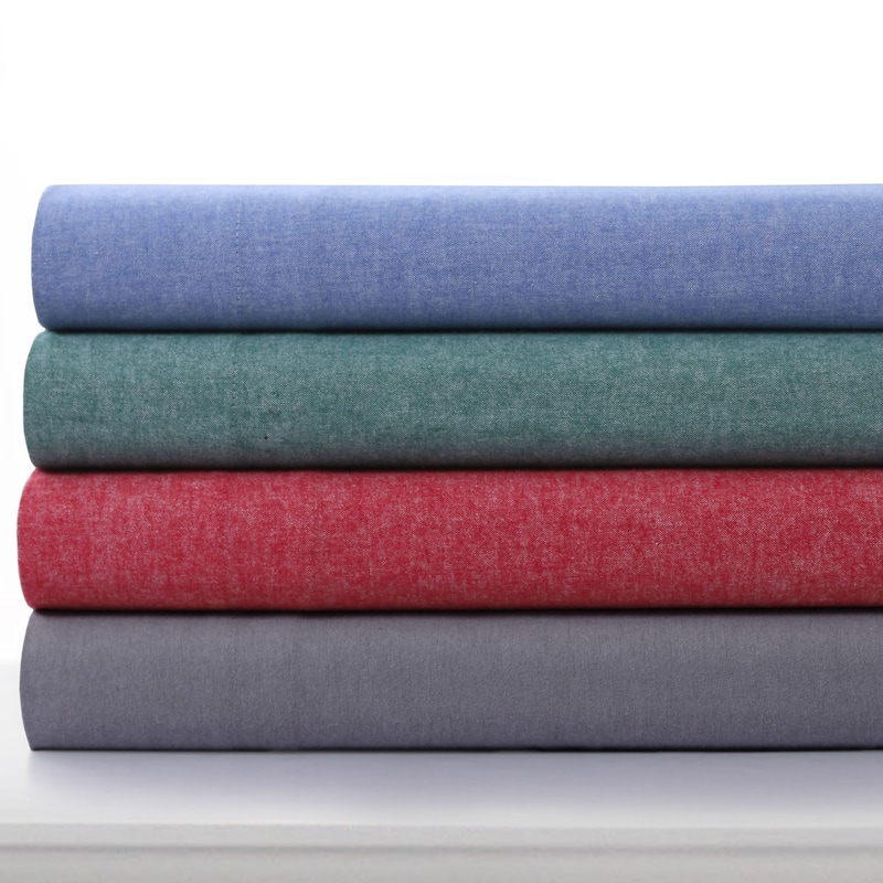 Portuguese Yarn Dyed Portuguese Cotton Flannel Pillowcases (Set of 2)