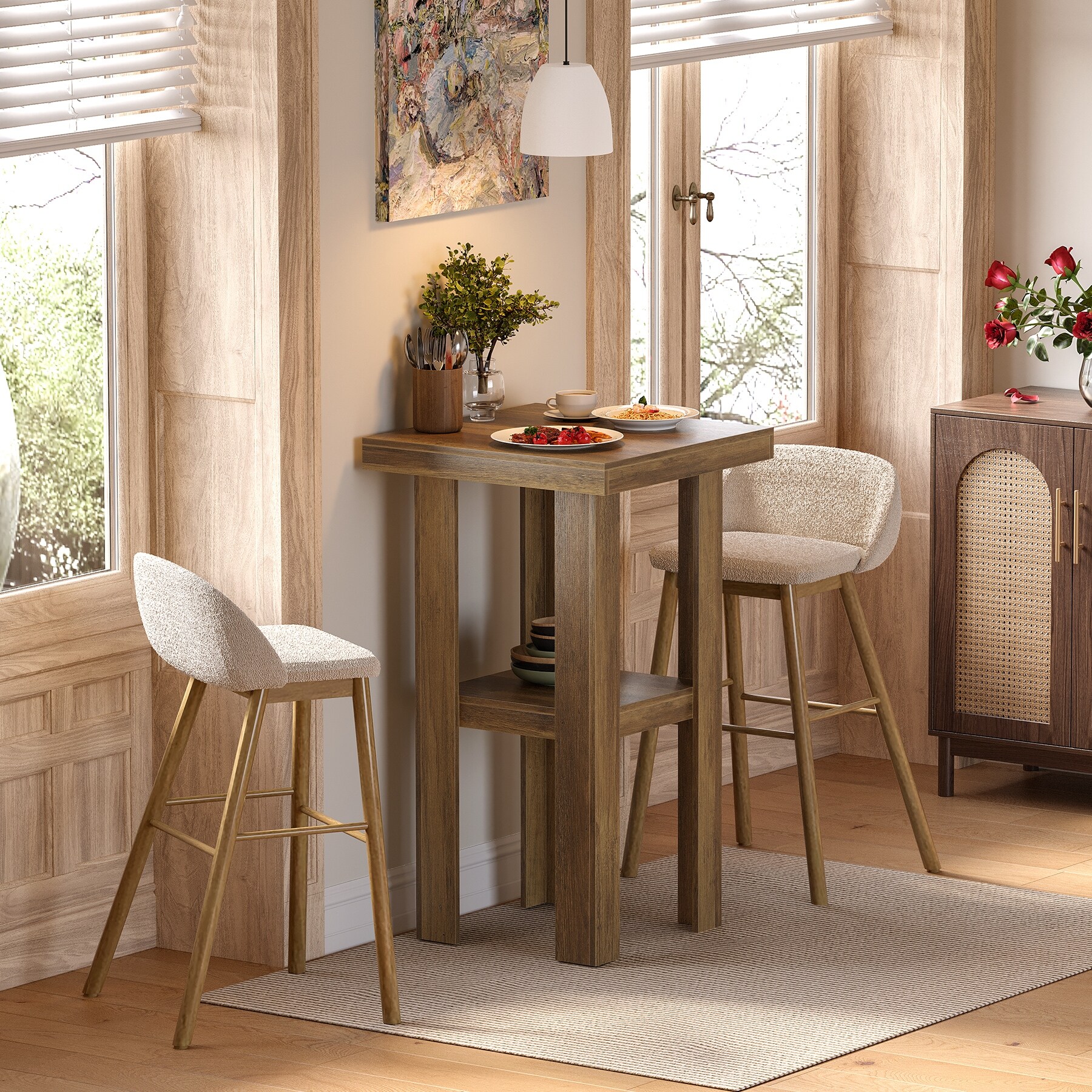 23.6''-Small-Bar-Table,-2-Tier