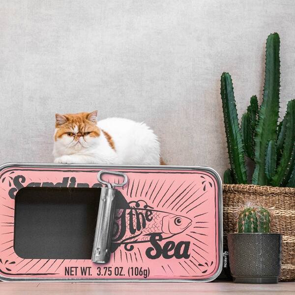 Shop District 70 Sardine Cardboard Cat Scratcher Overstock