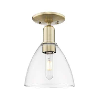 Innovations Lighting 716-1C-11-8 Bristol Semi-Flush Bristol 8" Wide