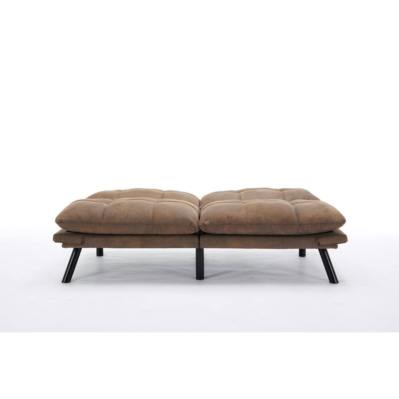Versatile Modern Sofa Bed: 2-Seater Convertible Couch with Twin Bed Feature for Small Spaces