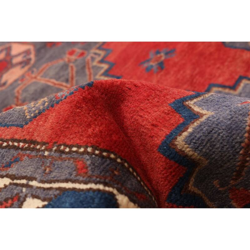 ECARPETGALLERY Hand-knotted Anadol Red Wool Rug - 3'7 x 9'11