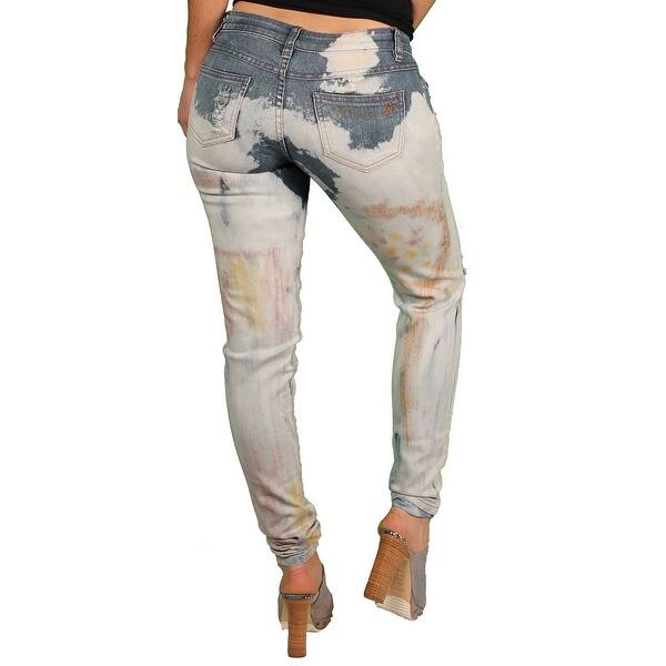 Shop Spoon Jeans Junior Bleached Destructed Jean On Sale Free