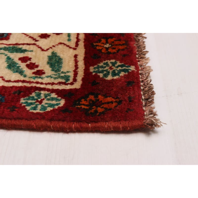 ECARPETGALLERY Hand-knotted Konya Anatolian Red Wool Rug - 6'5 x 10'0