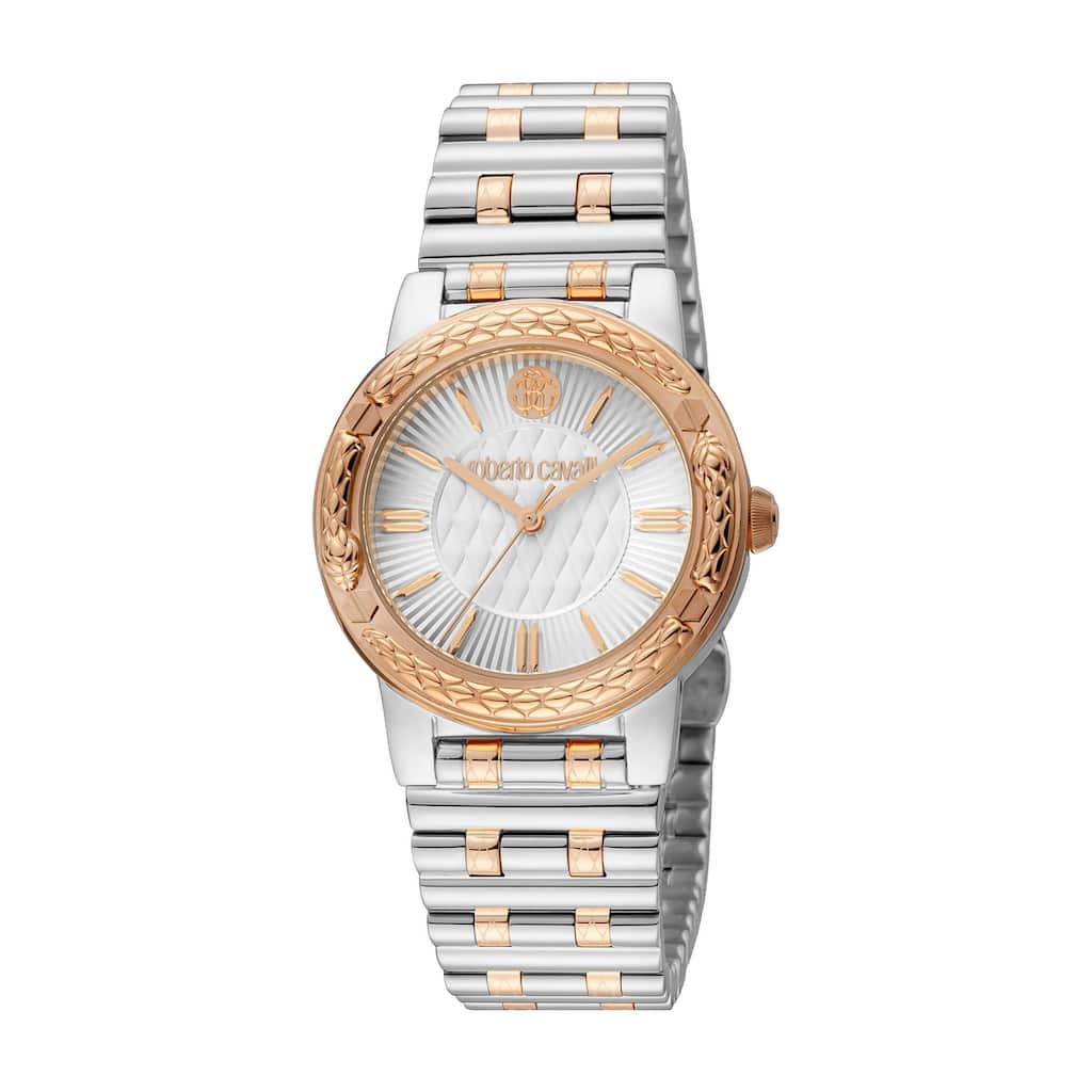 Roberto Cavalli Women RC5L033M0105 Quartz Watch - Two-Tone