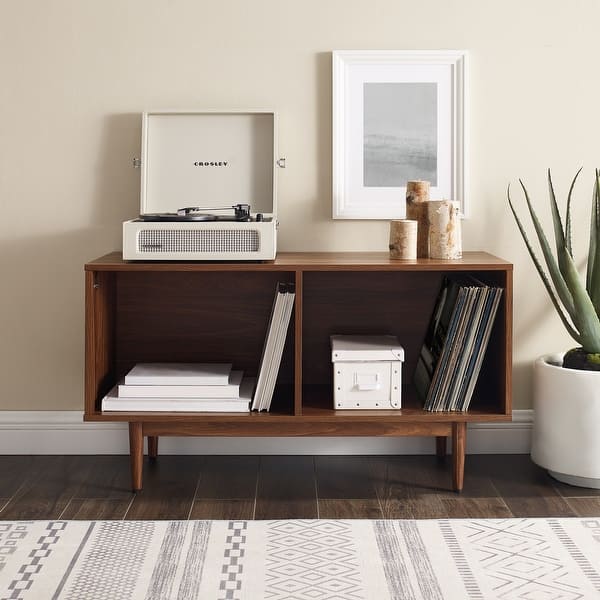 Shop Liam Medium Record Storage Console Cabinet 22 25 H X 40 W X 15 75 D On Sale Overstock 31106292