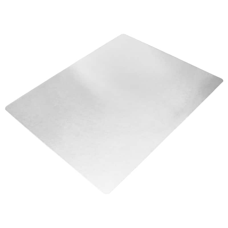Cleartex® Polypropylene Rectangular Foldable Chair Mat for Carpets - 36" x 48"