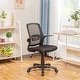 preview thumbnail 11 of 9, JJS Ergonomic Office Chair Mid Back Mesh Design with Lumbar Support, Adjustable for Home & Office