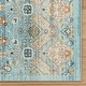 preview thumbnail 2 of 12, Gertmenian Crystal Print Washable Digital Printed Flat Pile Polyester Slip Resistant Area Rug Collection