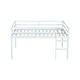 preview thumbnail 3 of 3, Full Size Rubber Wood Loft Bed with Ladder