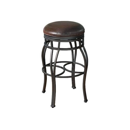 American Heritage Billiards Bella Backless Extra Tall Stool American Heritage Billiards Bella Backless Extra Tall Stool 34 Metal Frame