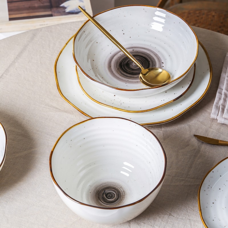 Christian Siriano Luma Porcelain Dinnerware Set