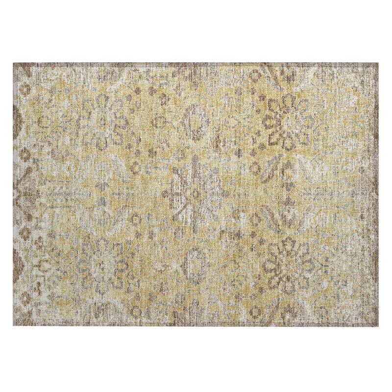 Machine Washable Indoor/ Outdoor Global Firestone Chantille Rug