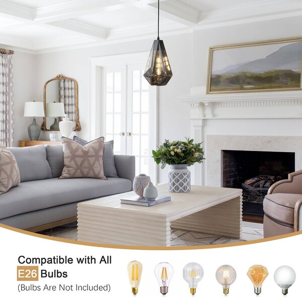 Grey geometric light shade cheap