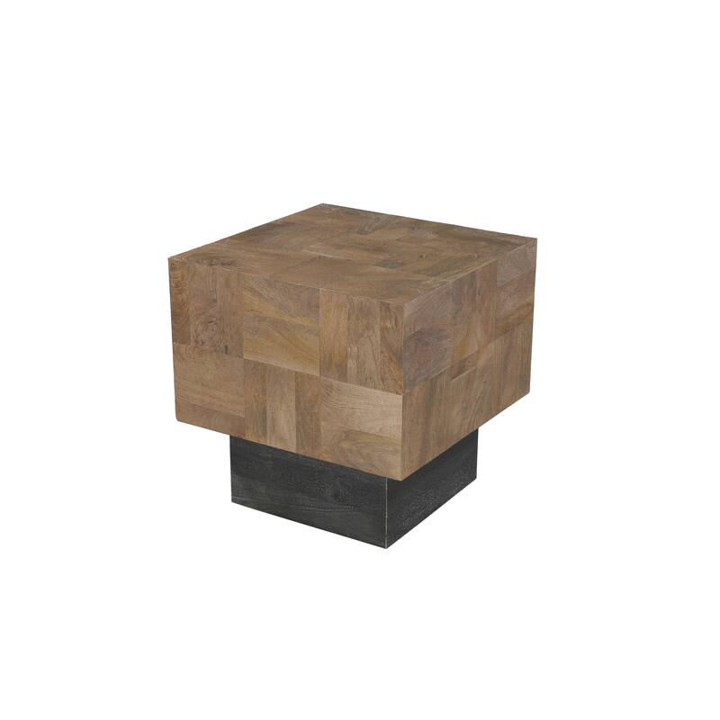 Caden 2-piece Solid Wood Living Room Table Set