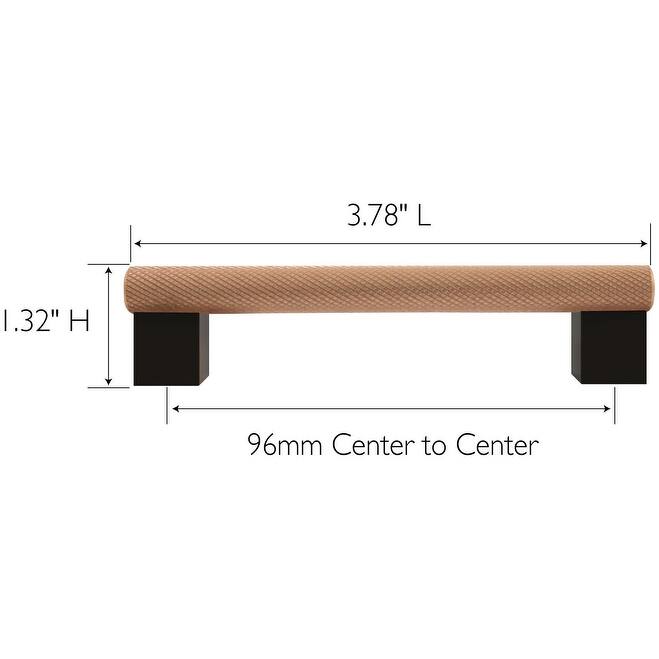 Design House 189464- Porter 3-3/4" Center to Center Handle Cabinet
