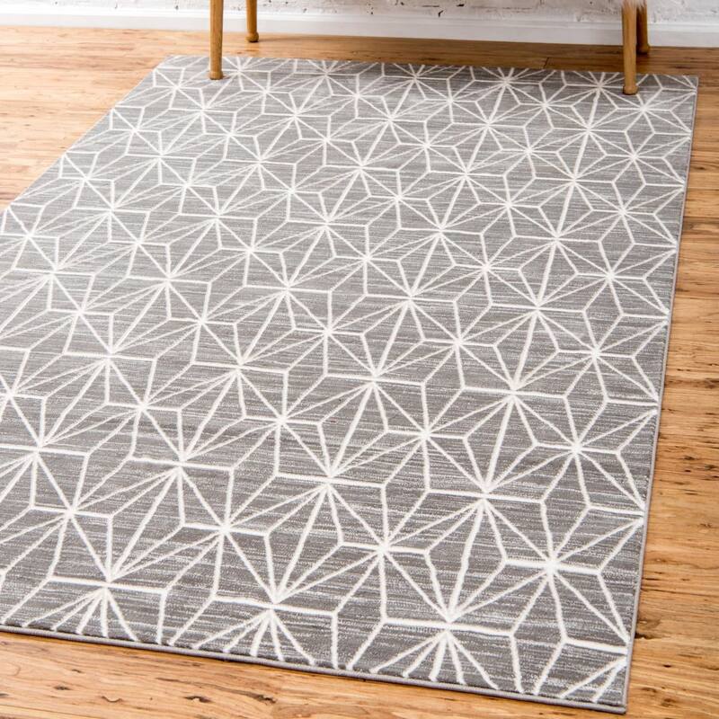Contemporary Richye Collection Area Rug - Gray - 2'x3'1"