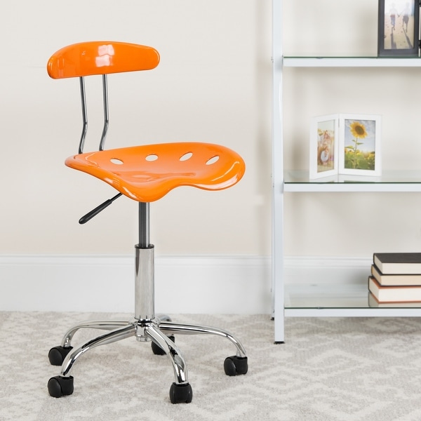 Adjustable Swivel Chair for Desk and Office with Tractor Seat. Opens flyout.