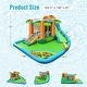 preview thumbnail 3 of 7, 7-in-1 Inflatable Water Slide Park with Trampoline Climbing and 750W Blower - Multicolor - 169.5" x 148" x 81" (L x W x h)