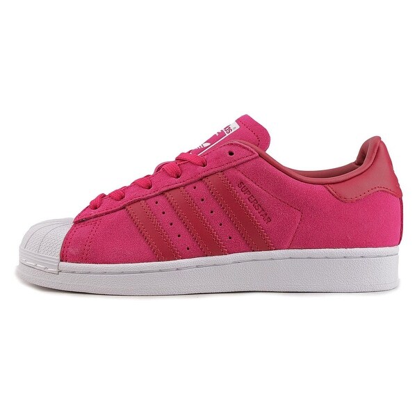 adidas superstar pink suede