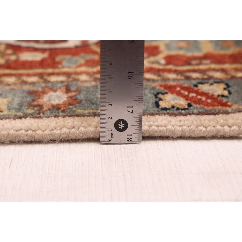 ECARPETGALLERY Hand-knotted Jules Sultane Ivory Wool Rug - 7'7 x 9'11