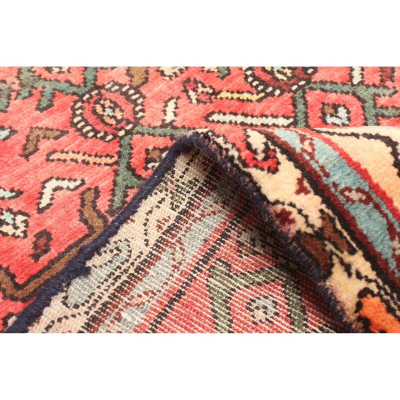 ECARPETGALLERY Hand-knotted Andelz Red Wool Rug - 2'9 x 8'10