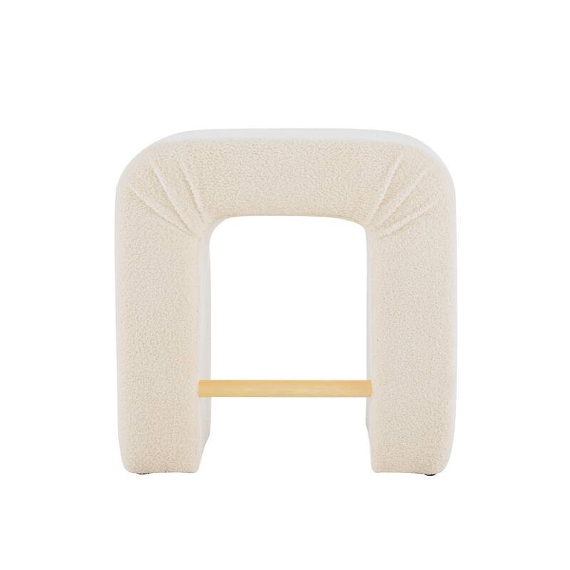 24''Boucle Stool Set Of 2