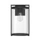 preview thumbnail 2 of 6, Hunter Astwood Outdoor WeatherMax Black Wall Light - Transitional, Modern - Front Porch, Patio, Garage - Corrosion Resistant!