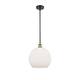 Option Matte White / Black Antique Brass