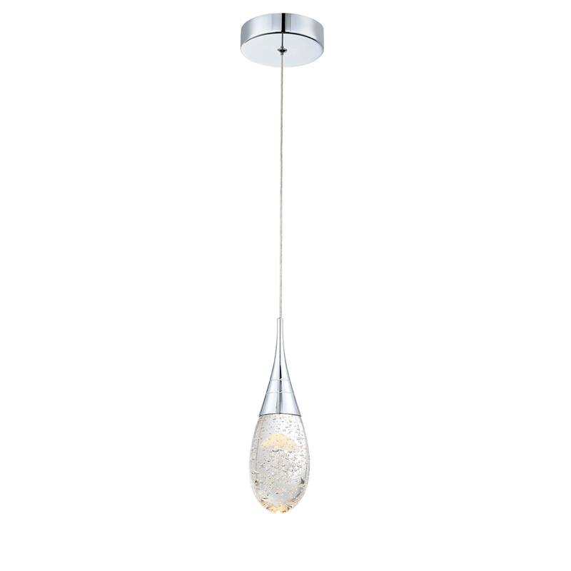 Modern 1-Light Dimmable Pendant Light Fixture for Kitchen Island